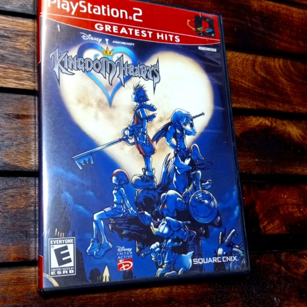 G-5  PS2  Greatest Hits Kingdom Hearts game .